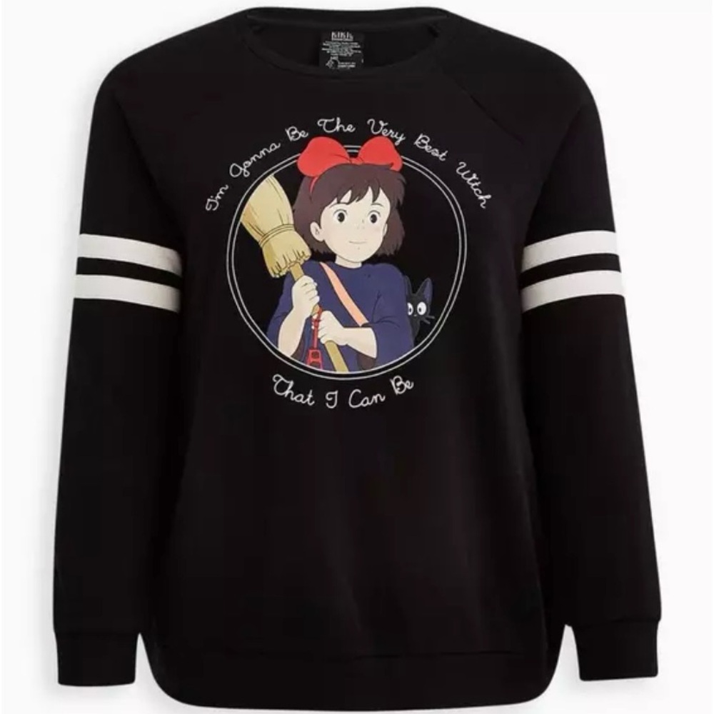 torrid Her Universe Studio Ghibli Kiki's Delivery Service Varsity Sweatshirt